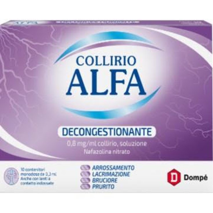 Collirio Alfa Domp&egrave; 10x0,3ml