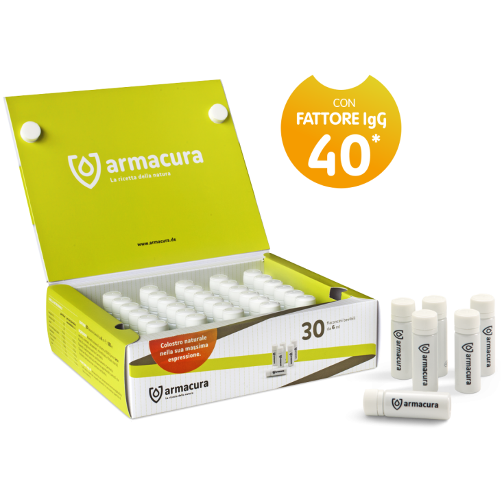 Colostro Bovino 100% Naturale Armacura 30 Flaconcini