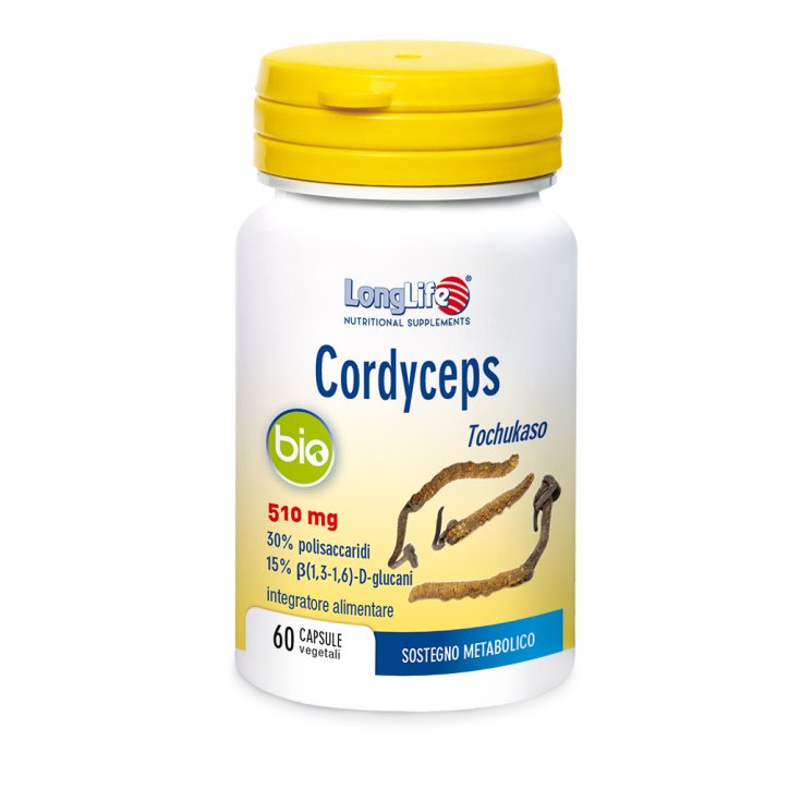 Cordyceps Bio 510mg LongLife 60 Capsule Vegetali