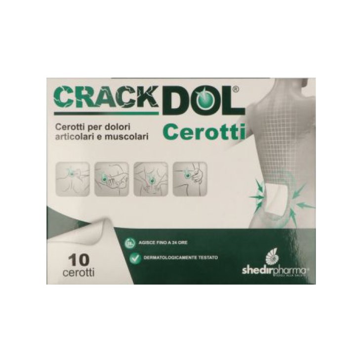 CrackDOL® ShedirPharma® 10 Cerotti CrackDOL® ShedirPharma® 10 Cerotti
