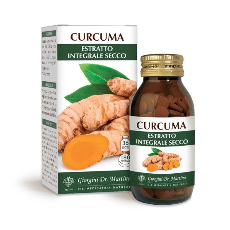 Curcuma Estratto Integrale Secco Dr. Giorgini 180 Pastiglie
