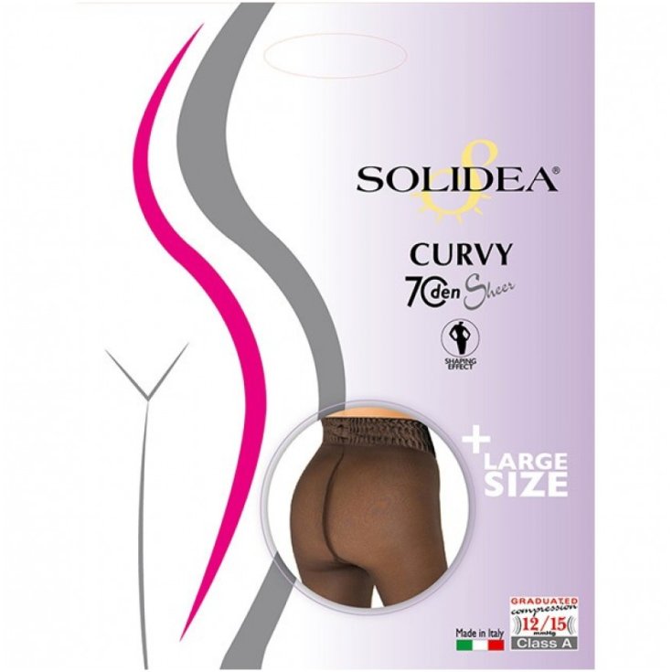Curvy 70 Sheer Solidea Sunny Taglia 2 M-XL