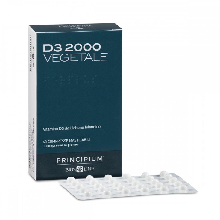 D3 2000 Vegetale Principium Bios Line 60 Compresse
