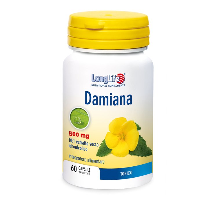 Damiana 500mg LongLife 60 Capsule