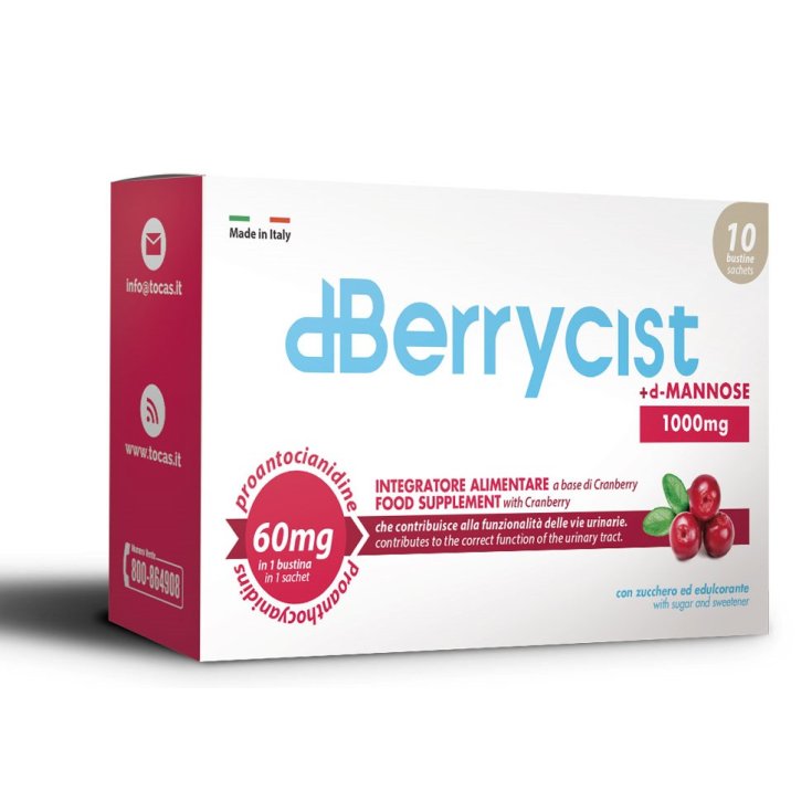 D-Berrycist Tocas 10 Bustine