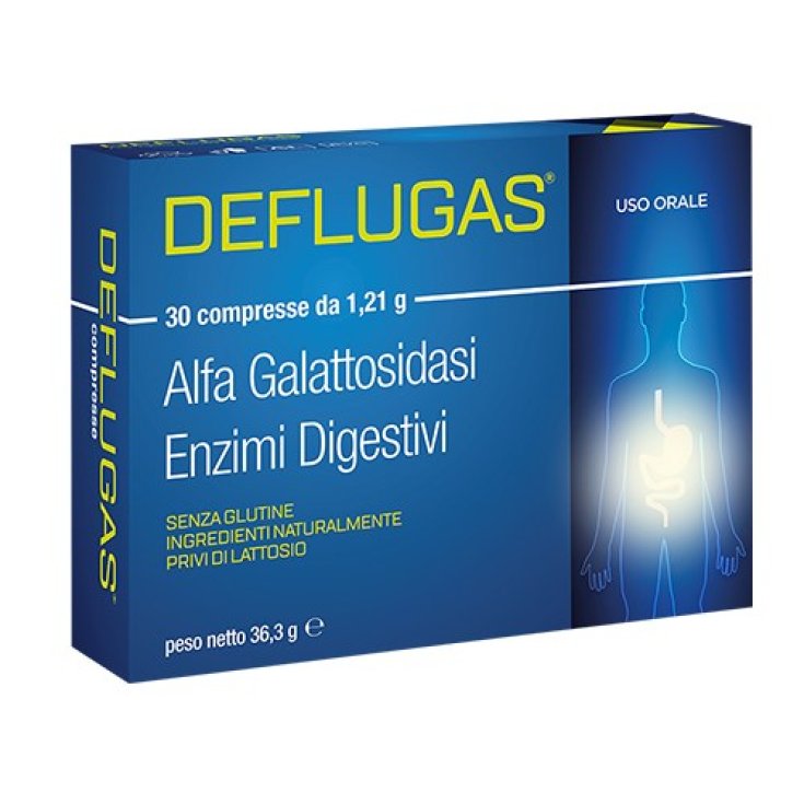 Deflugas Integratore Alimentare 30 Compresse Masticabili