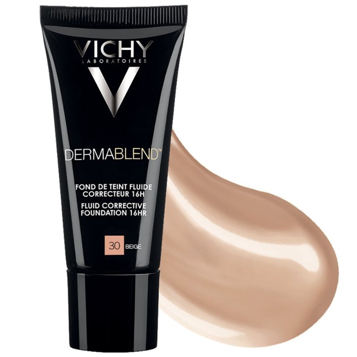 Vichy Dermablend Fondotinta Correttore Fluido 16h tonalit&agrave; 30 - 30 ml correttore fino a 16 ore