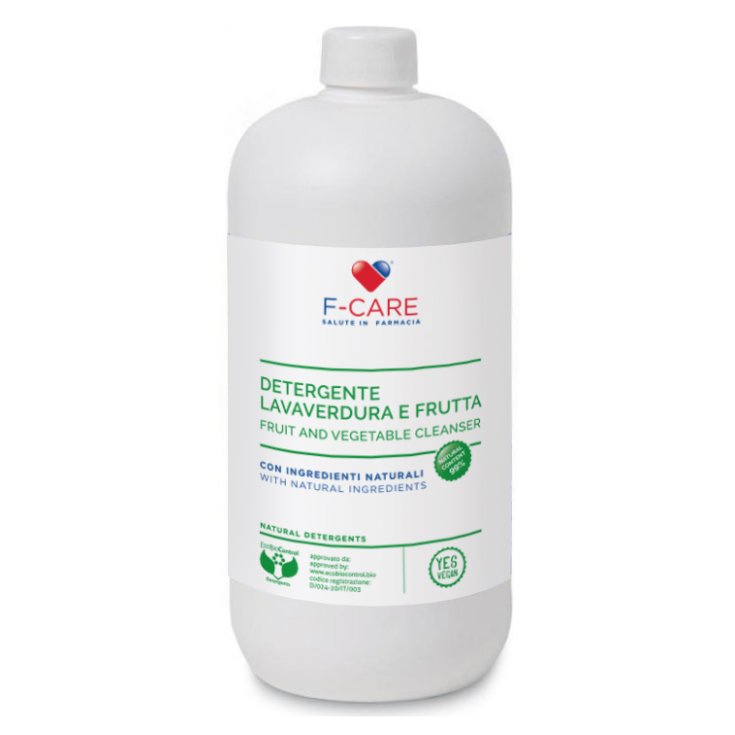 Detergente Lavaverdura E Frutta F-Care 1000ml