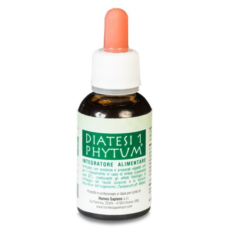 Diatesi 1 Phytum Homeo Sapiens Gocce 30ml
