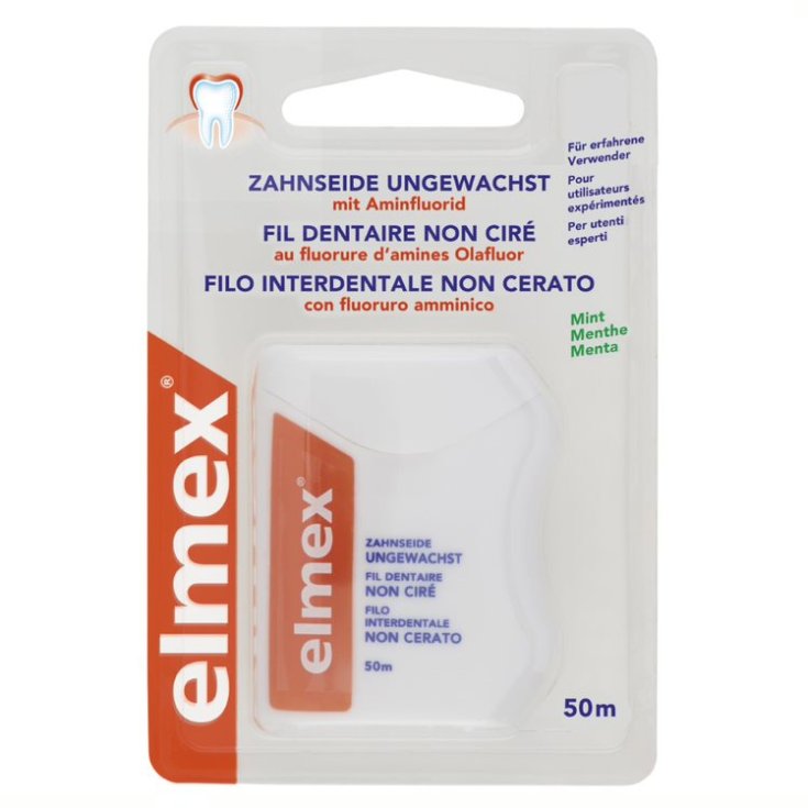 elmex&reg; Filo Interdentale Non Cerato 50m
