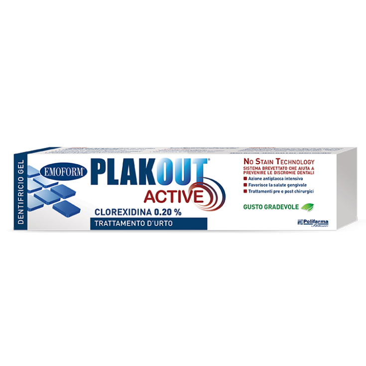 Emoform Plak Out Active Polifarma Benessere 75ml