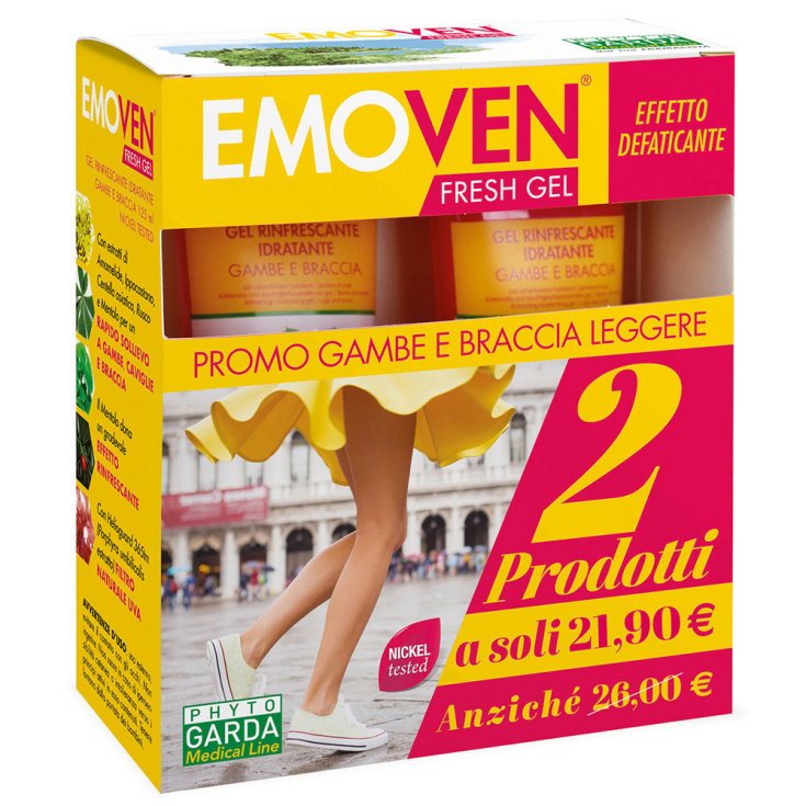 EMOVEN FRESH GEL Promo Braccia Gambe Phyto Garda 2x125ml