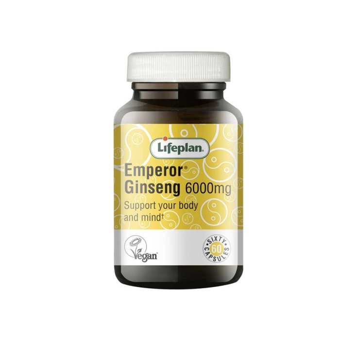 Emperor Korean Ginseng 6000mg Lifeplan&reg; 60 Capsule