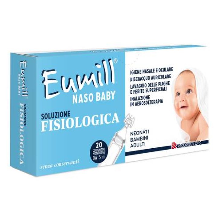 Eumill Naso Baby Recordati 20 Flaconcini
