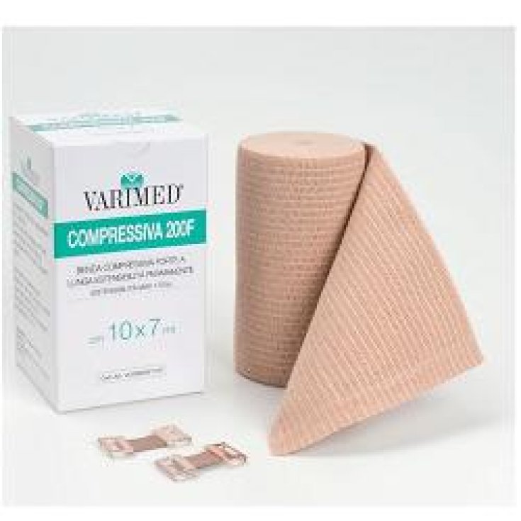 Varimed Benda Compressiva 200F Elastica Forte Dimensioni 12x700cm