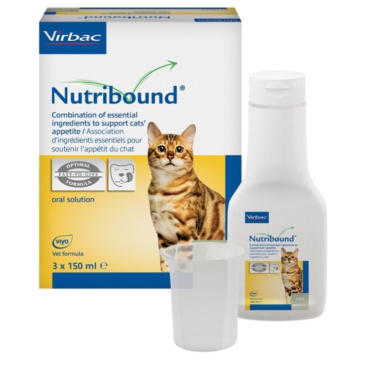 Nutribound - 3 Flaconi da 150 ml - Gatto