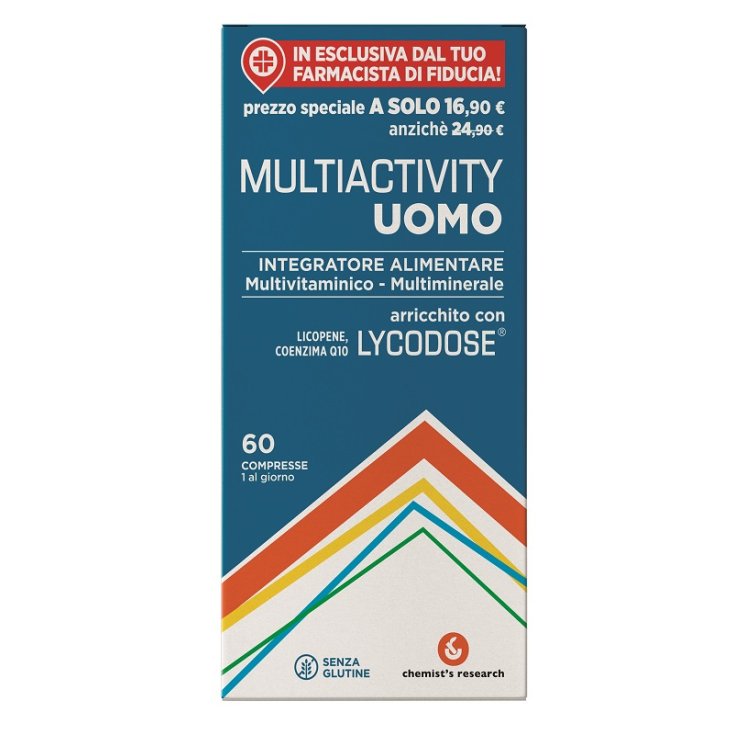 Multiactivity Uomo Integratore Alimentare 60 Compresse