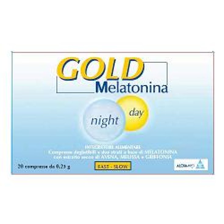 Gold Melatonina Night Day 20 Compresse da 0,25 g