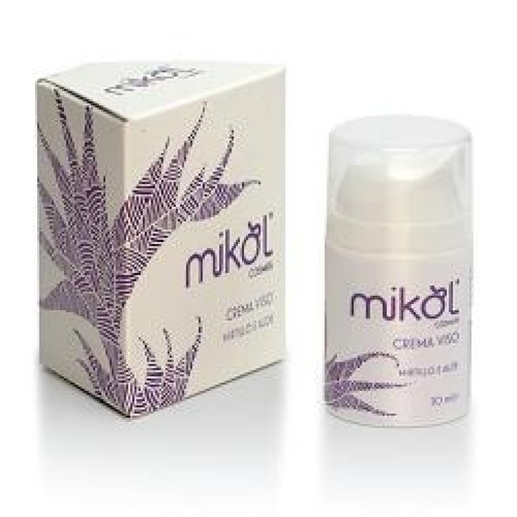 Mikol Cosmesi Crema Idratante Viso Al Mirtillo/Aloe 50ml