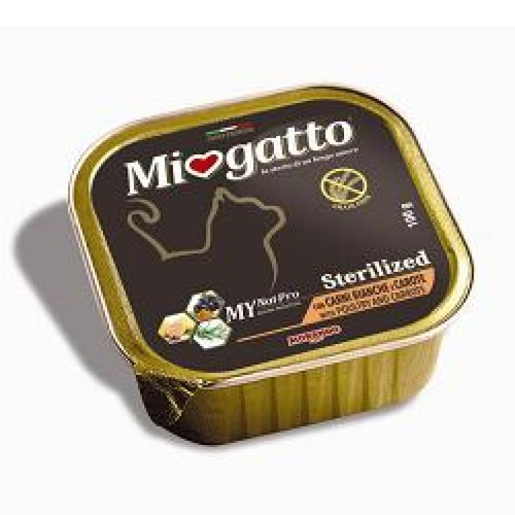 Morando Miogatto Sterilizzato Pat&egrave; Carni  Banche E Carote Grain Free Monodose100g