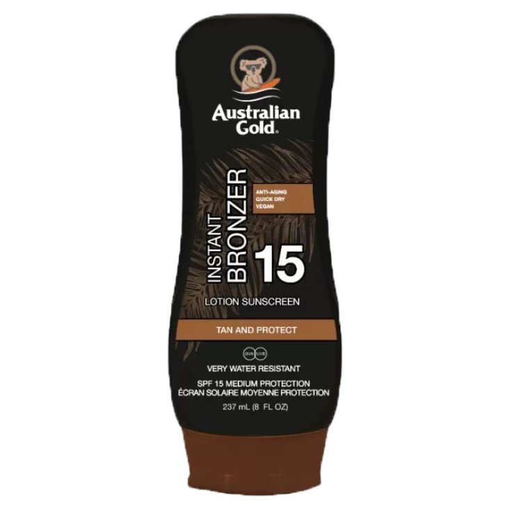 Australian Gold Lotion With Bronzer Spf15 237ml