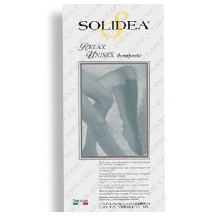 Solidea Relax Gambaletto Unisex CL2 Plus Punta Aperta Colore Nero Taglia XL