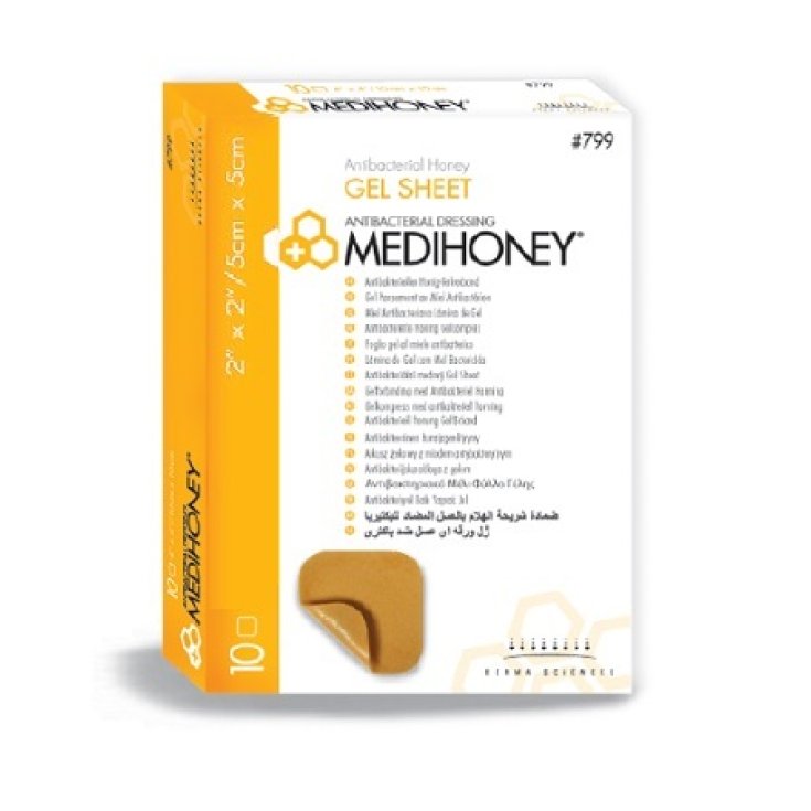 Medihoney Gel Sheet Dres 5x5cm