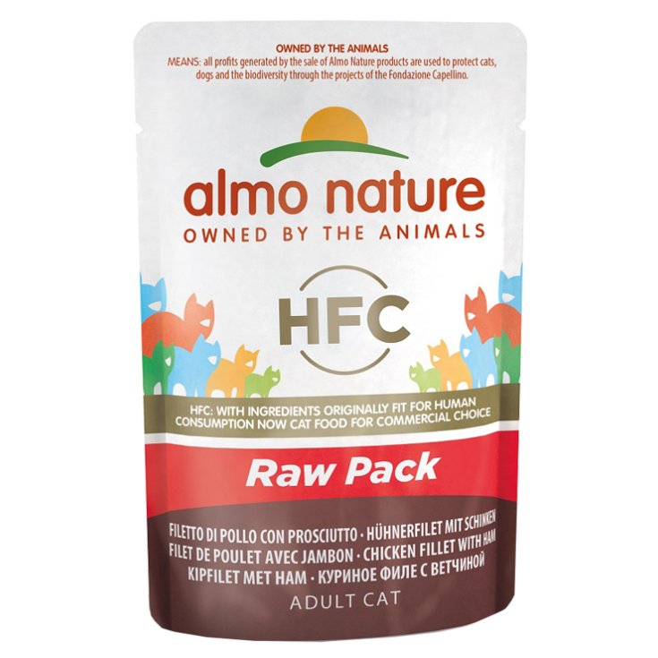 HFC Raw Pack Filetto di Pollo e Prosciutto - 55GR