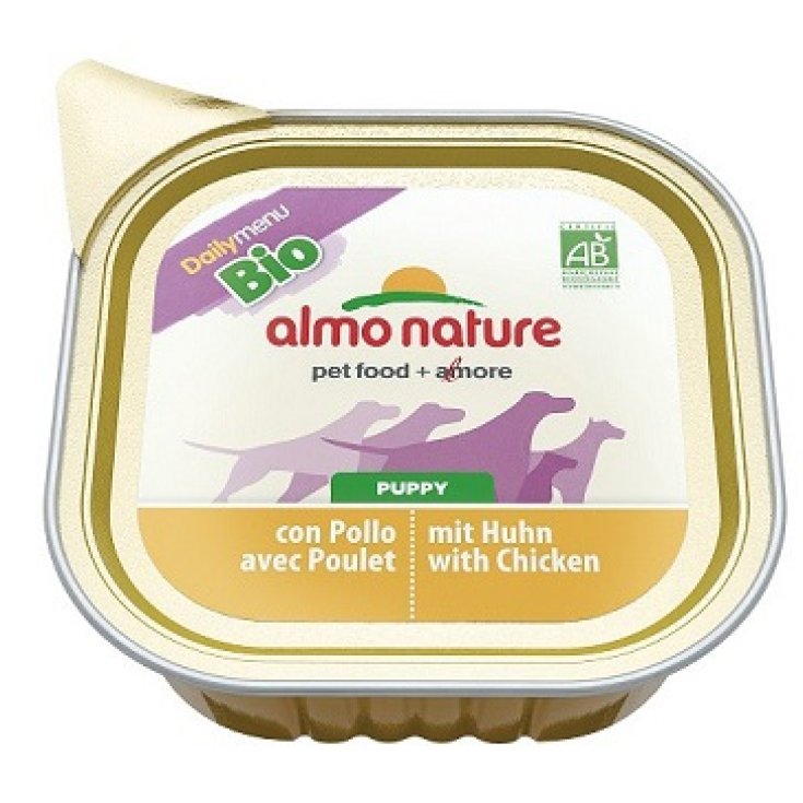 Bio Organic Maintenance Puppy con Pollo e Latte - 300GR