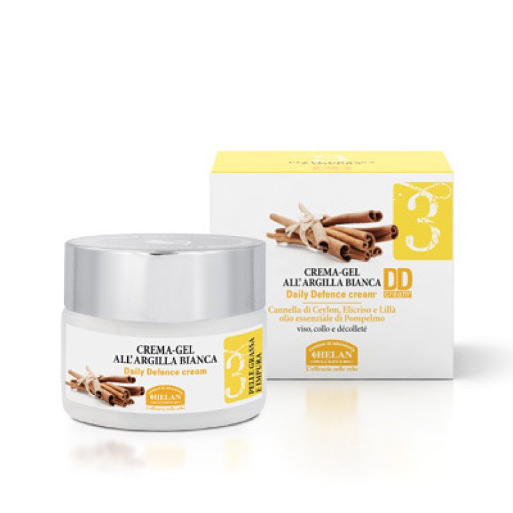 Helan Linea 3 Crema Gel Argilla Bianca 50ml