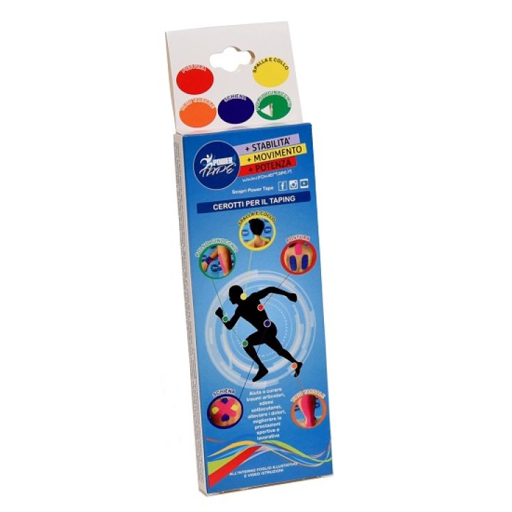 Power Tape Polso E Ginocchio