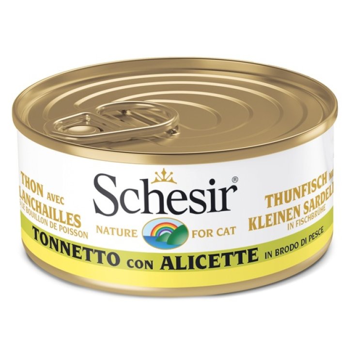 Tonnetto con Alicette in Brodo di Cottura - 70GR