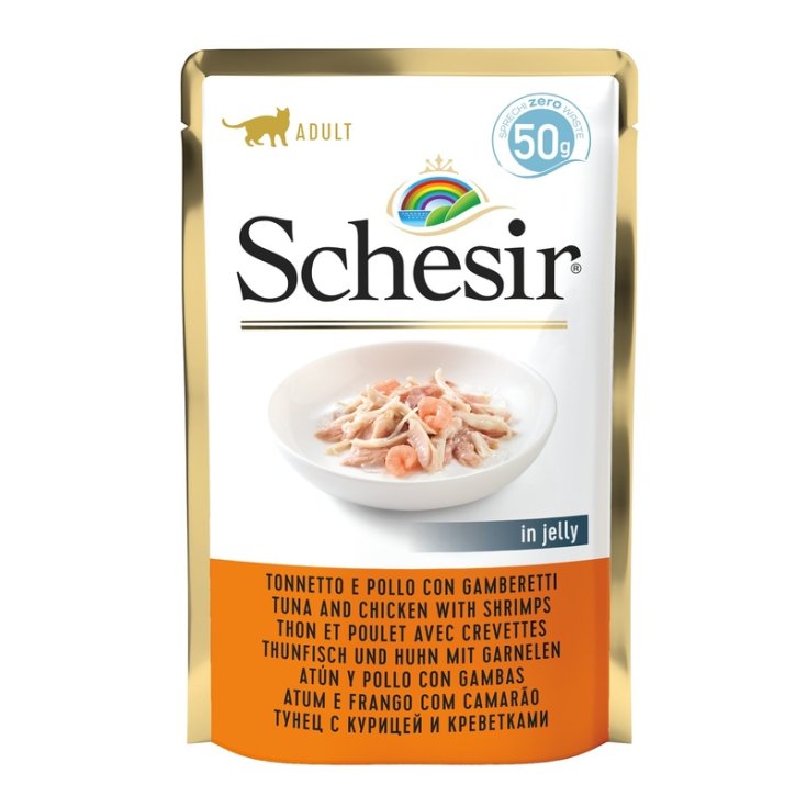 Tonnetto e Pollo con Gamberetti in Gelatina - 50GR