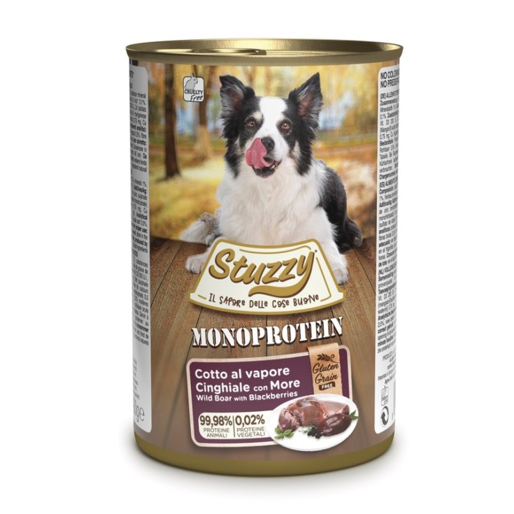 Monoprotein Cinghiale con More - 400GR