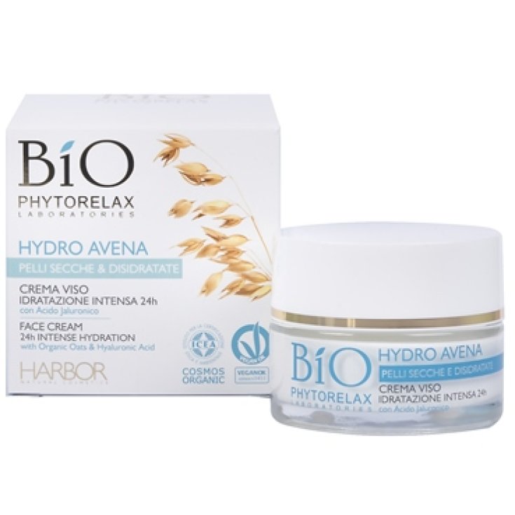 Bio Phytorelax Hydro Avena Crema Viso Idratante Intensa 24h 50ml