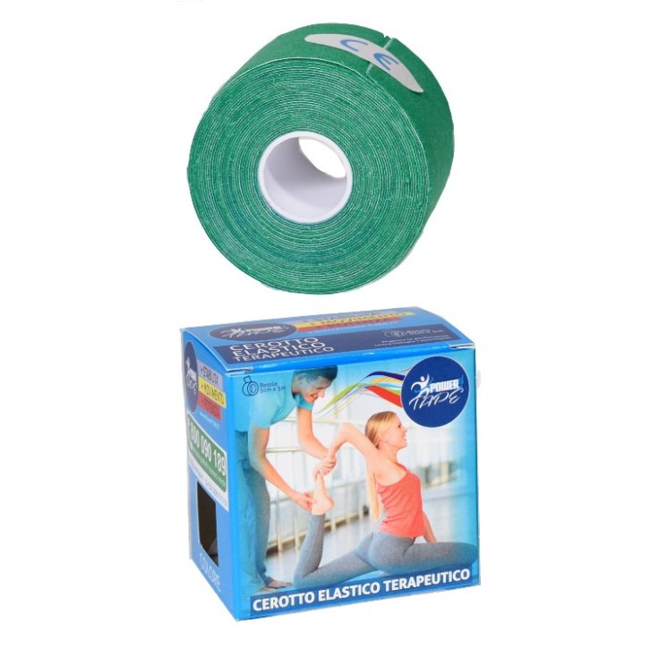 Power Tape Rotolo Verde 5mx5cm