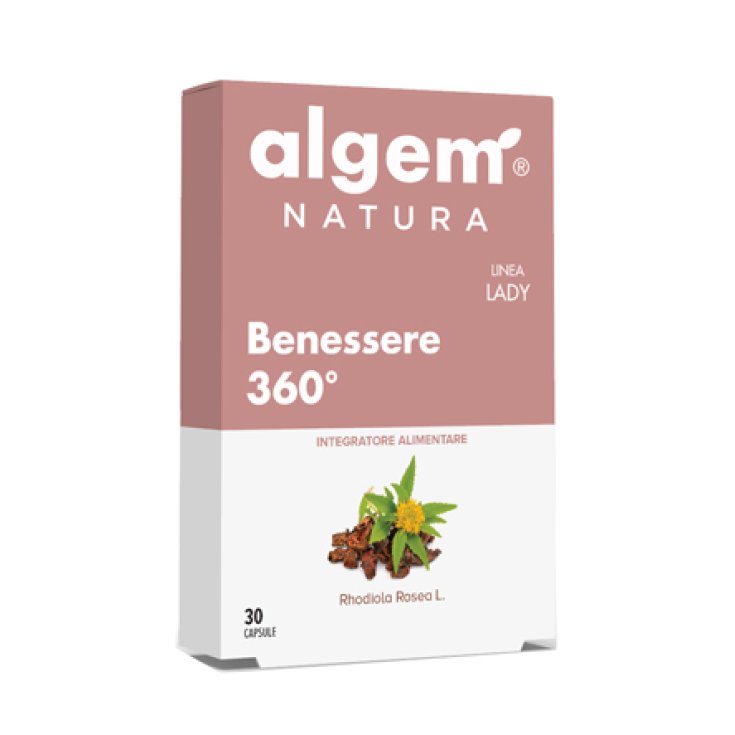 Algem Natura Lady Benessere 360 Integratgore Alimentare 30 Capsule