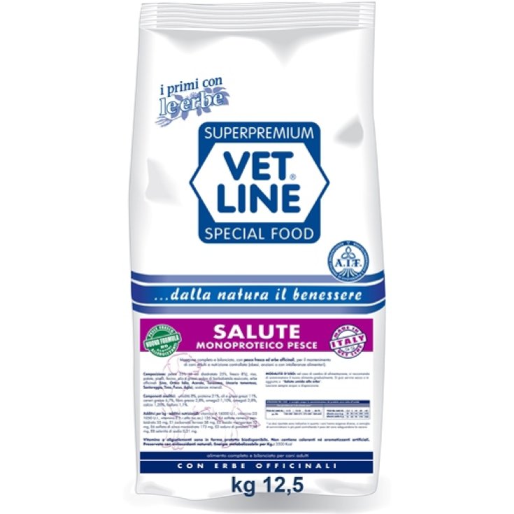 VET LINE SALUTE PESCE 12,5KG