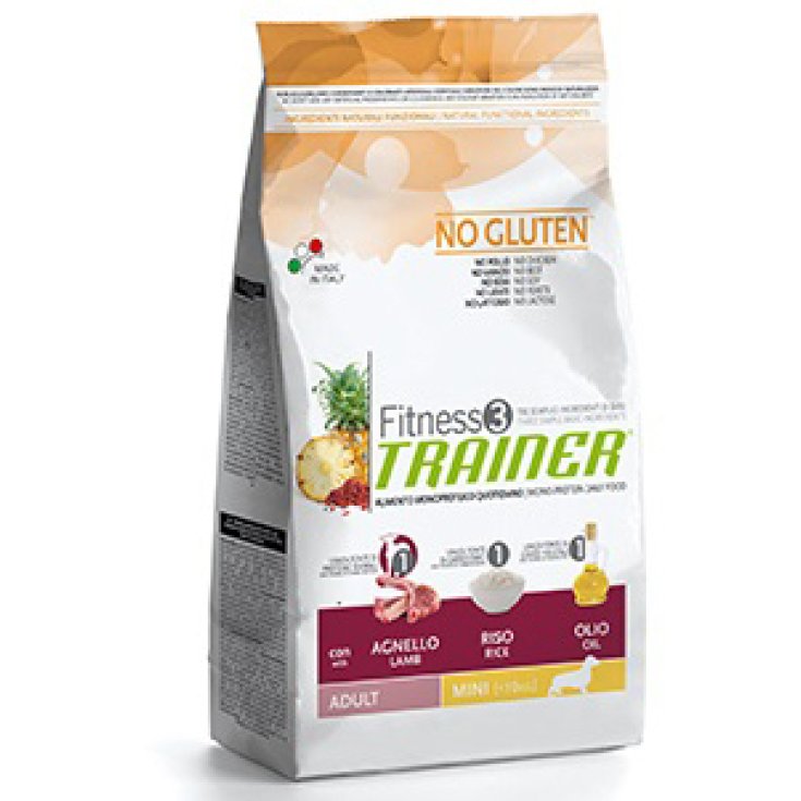 Nova Foods Trainer Fitness 3 Adult Mini Agnello Riso Olio 2kg