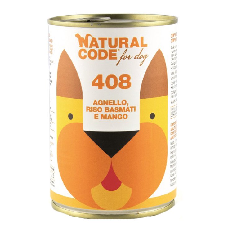 For Dog 408 Agnello, Riso Basmati e Mango - 400GR