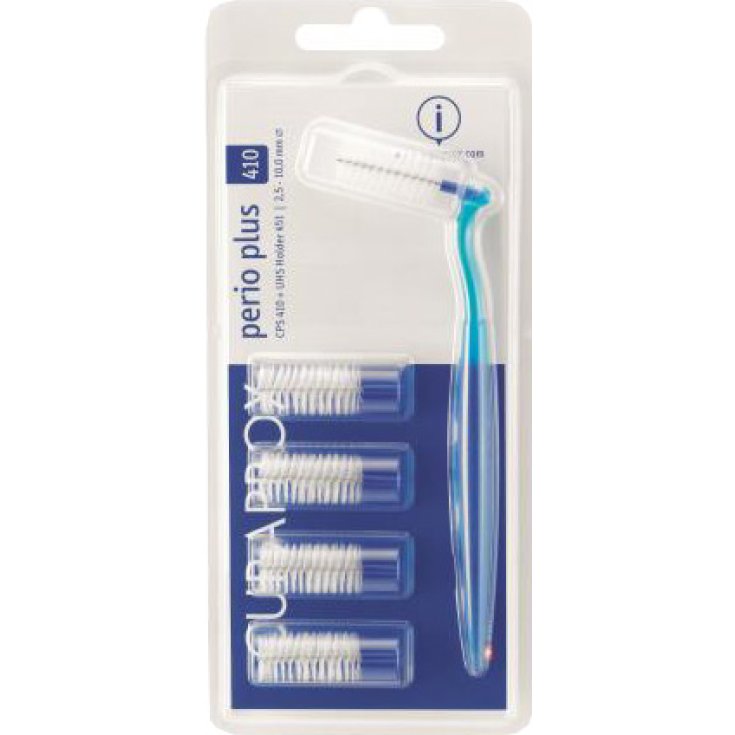 Curaprox Perio Plus Cps 410 Spazzolini Speciali Per Impianti Dentari Blu