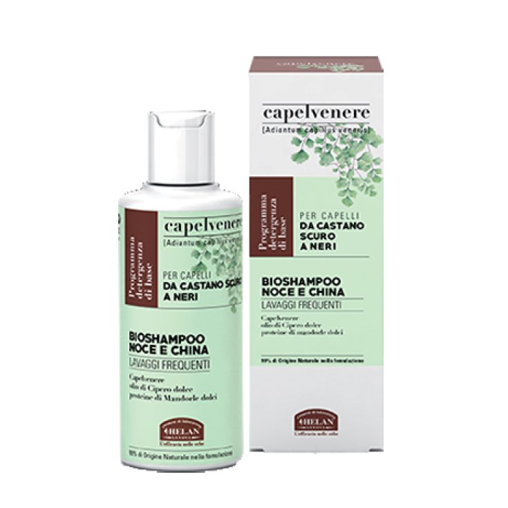 Helan Cosmesi Capelvenere Bioshampoo Noce E China 200ml