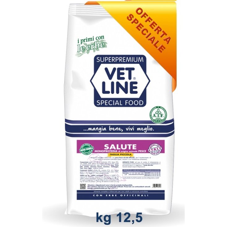 VET LINE SALUTE PESCE TP12,5KG