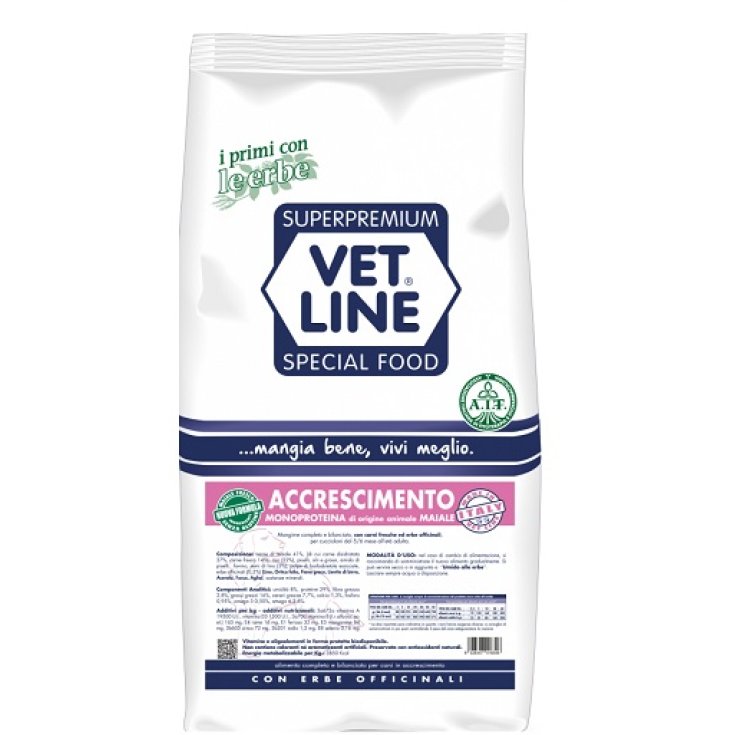 VET LINE ACCRESC MAIALE 12,5KG