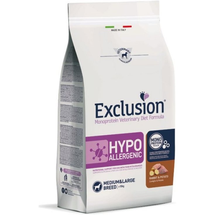 Diet Hypoallergenic Medium/Large Breed Coniglio e Patate - 2KG