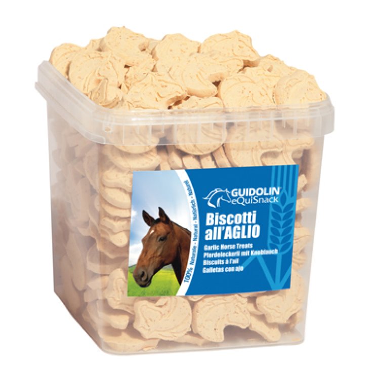 Guidolin Gianni Biscotti Aglio Cavalli, Mangime Complementare - 2.5kg