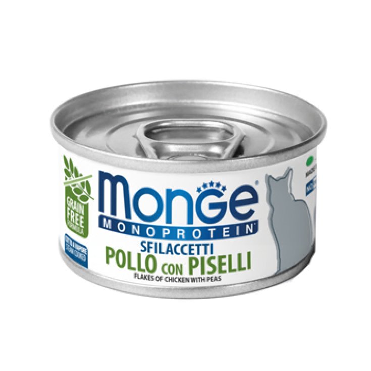 Monoproteico Sfilaccetti Pollo con Piselli - 80GR