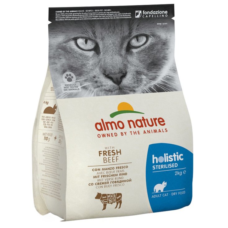 Holistic Fresh Sterilised Dry Manzo e Riso - 2KG