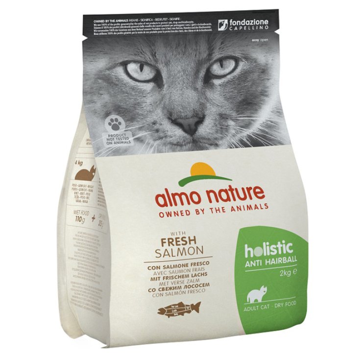 Holistic Fresh Anti Hairball Dry Salmone e Patate - 2KG
