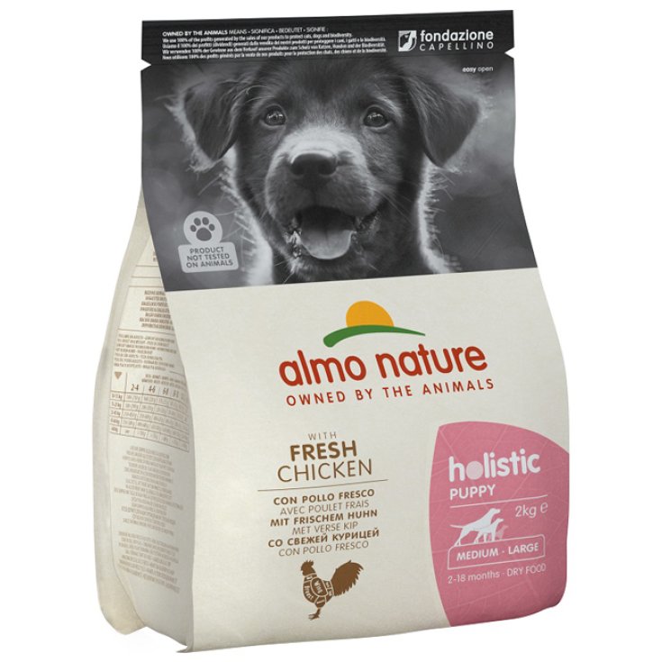 Holistic Fresh Medium Puppy Pollo e Riso - 2KG